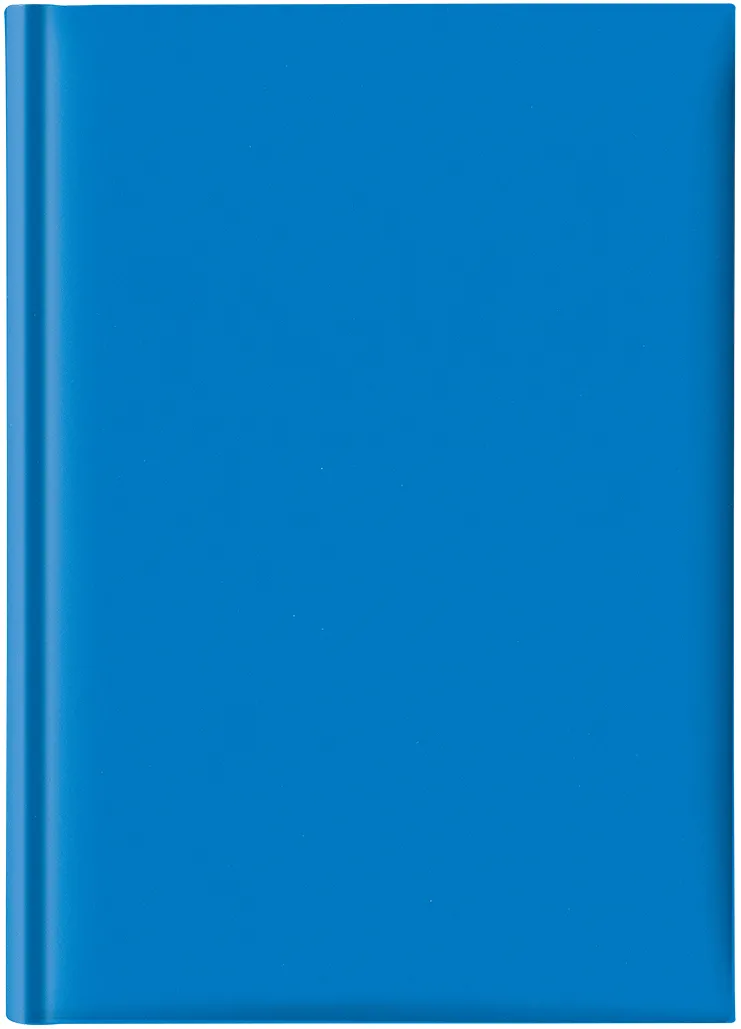 Agenda nedatata A5, hartie offset alb, coperta bleu