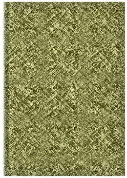 Agenda nedatata A5 Adria, hartie ivory, coperta verde