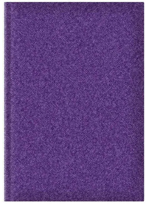 Agenda nedatata A5 Adria, hartie ivory, coperta mov