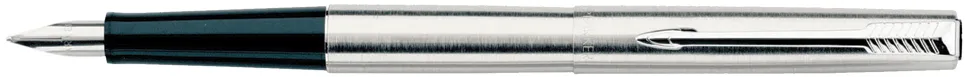Stilou, Parker, Jotter, metalic, accesorii cromate, argintiu