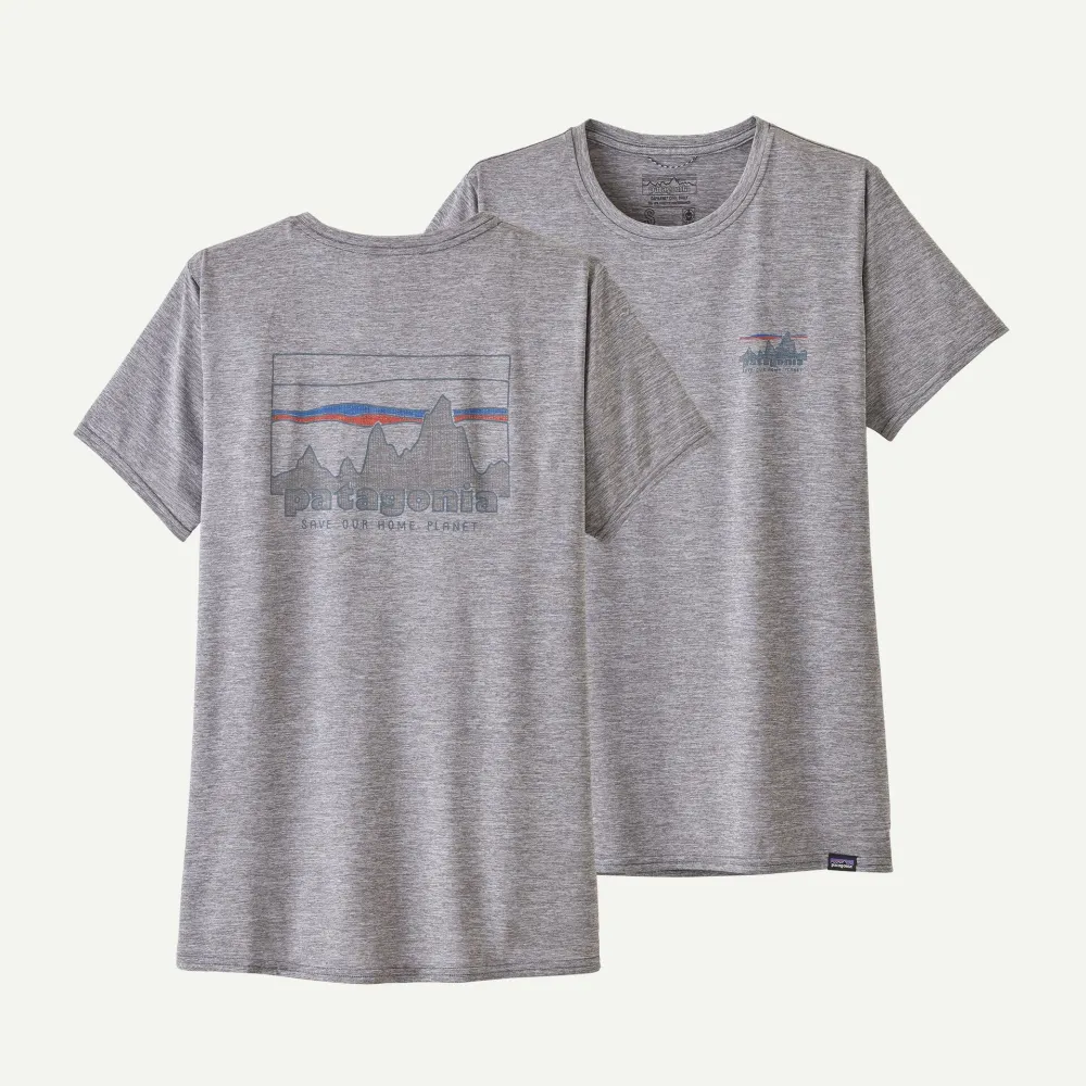 Patagonia - tricou - W Capilene Cool Daily Graphic - Gri - M