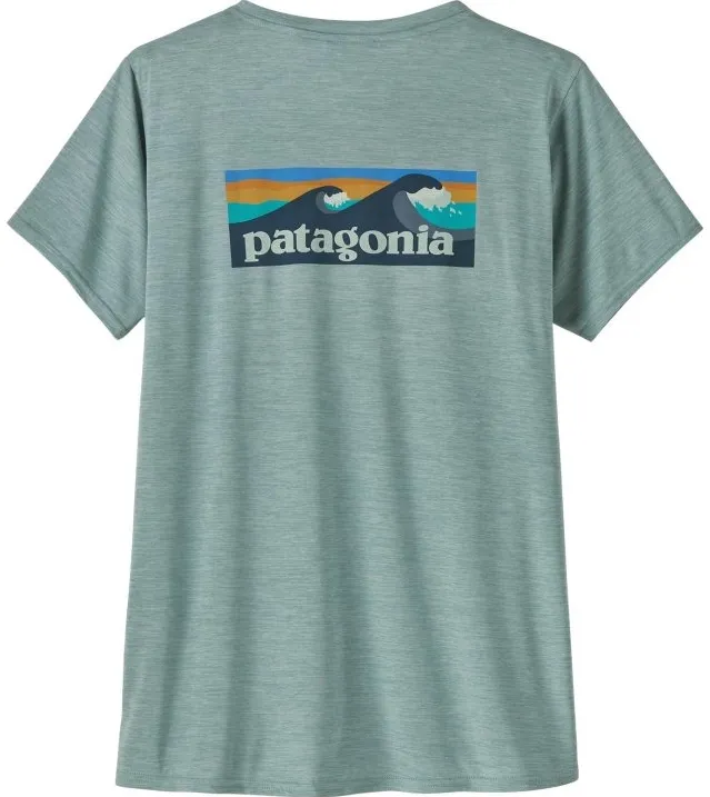 Patagonia - tricou - W Capilene Cool Daily Graphic Waters - Albastru - M