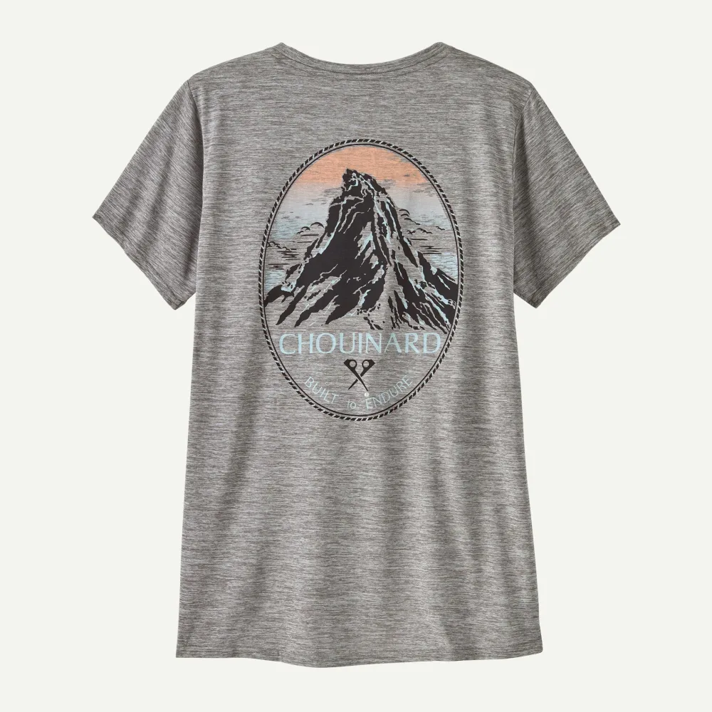 Patagonia - tricou - W Capilene Cool Daily Graphic Lands - Gri - M
