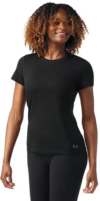 Smartwool - tricou merino - Merino Short Sleeve Tee Boxed W - Negru - M