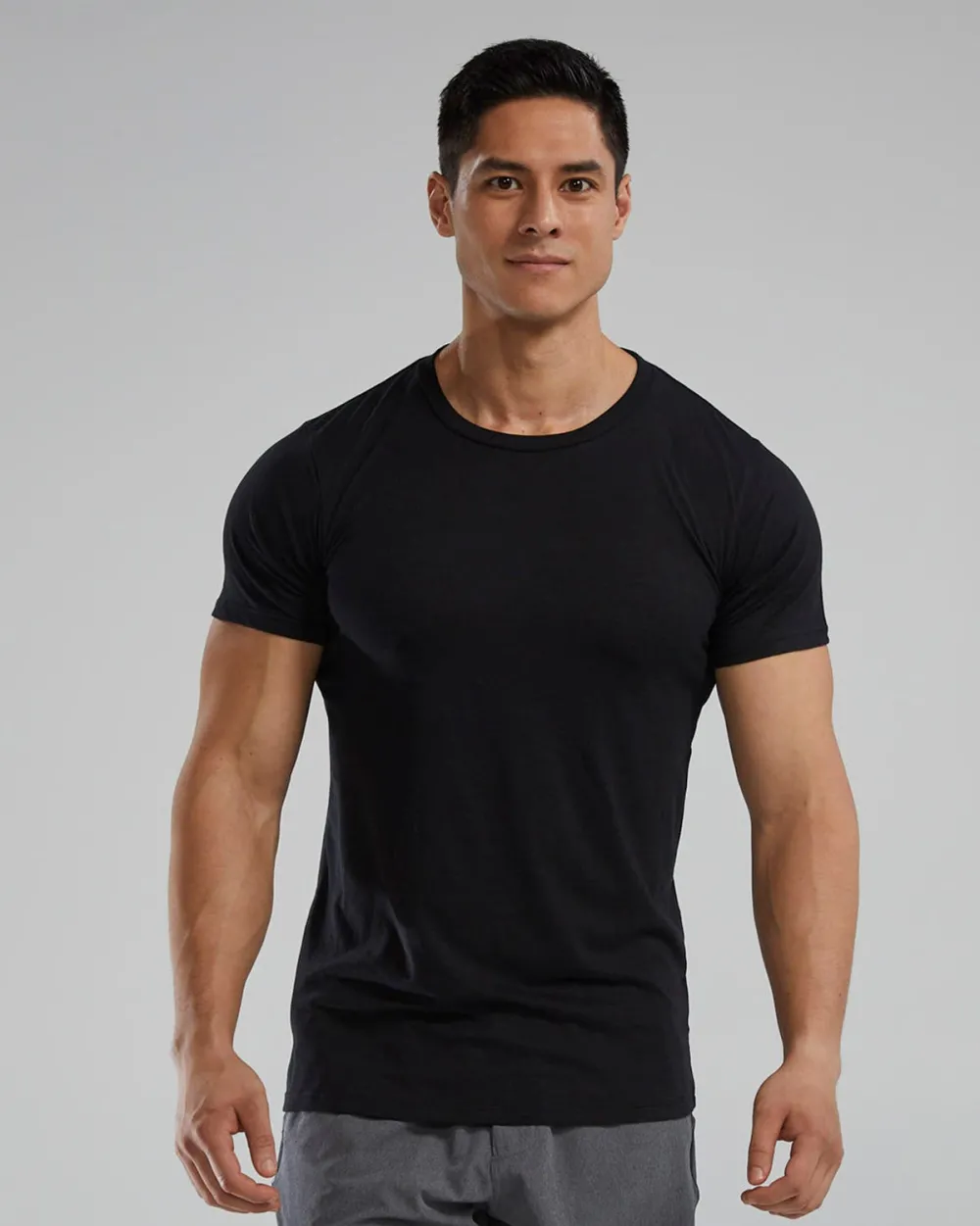 TYR - tricou tehnic - UNISEX LIGHTWEIGHT ULTRASOFT TECH TEE - black - XL