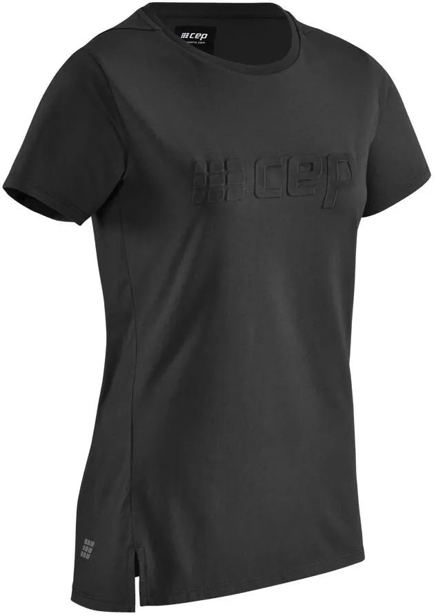CEP - tricou tehnic - crew shirt short sleeve - black - XS