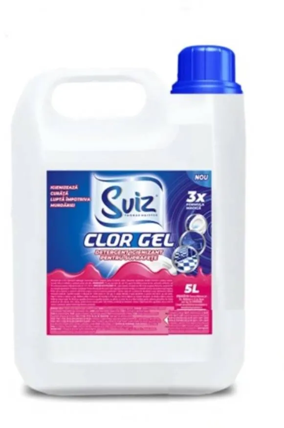 Detergent igienizant Sviz Clor Gel, 5L