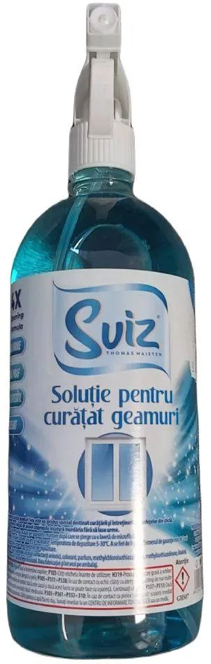 Detergent Sviz pentru geamuri, cu pulverizator, 1 L