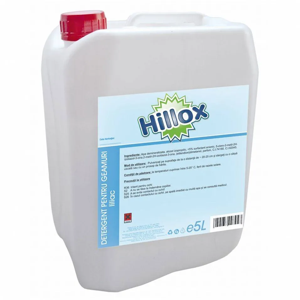 Detergent geam Hillox, 5L