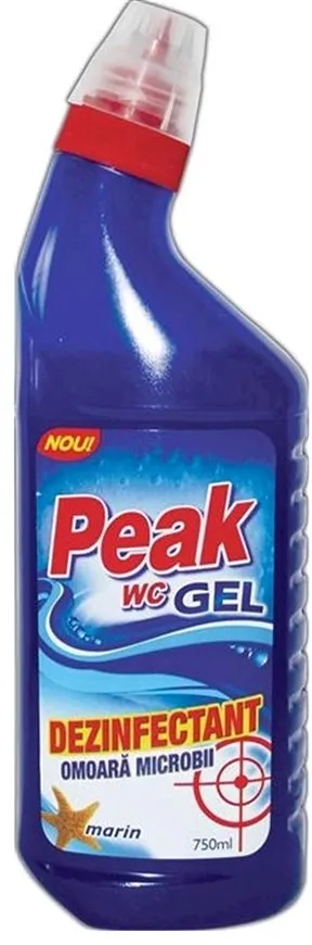 Peak WC gel dezinfectant, 750 ml