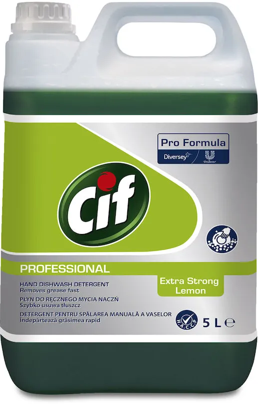Cif detergent de vase super concentrat cuaroma de lamaie, 5 l