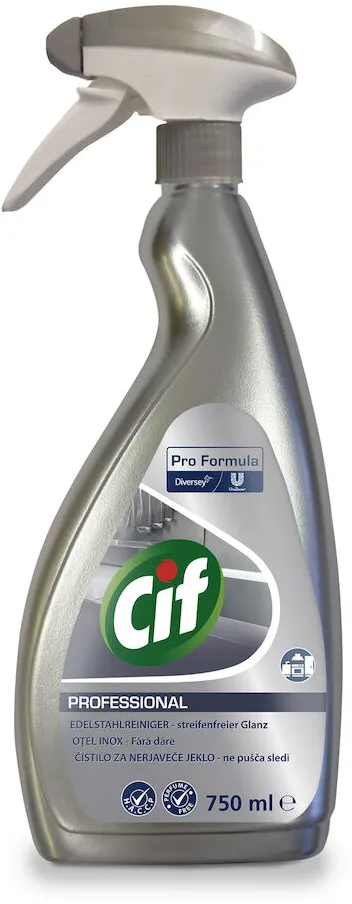 Detergent Pro Formula Cif, otel si inox, 750 ml