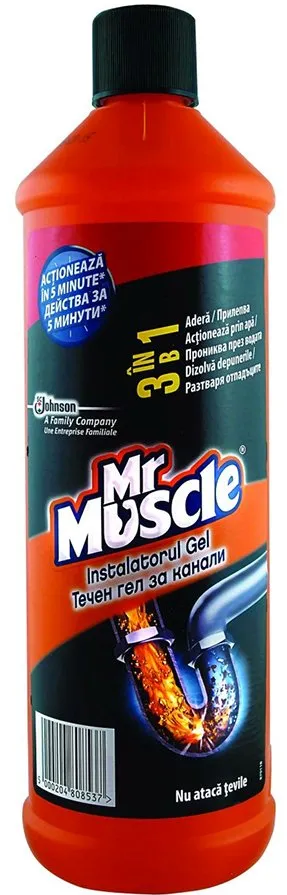 Mr Muscle Instalatorul Gel, 1000 ml