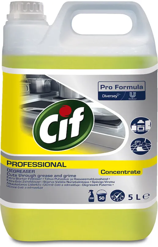 Degresant puternic Cif Profesional, 5 l