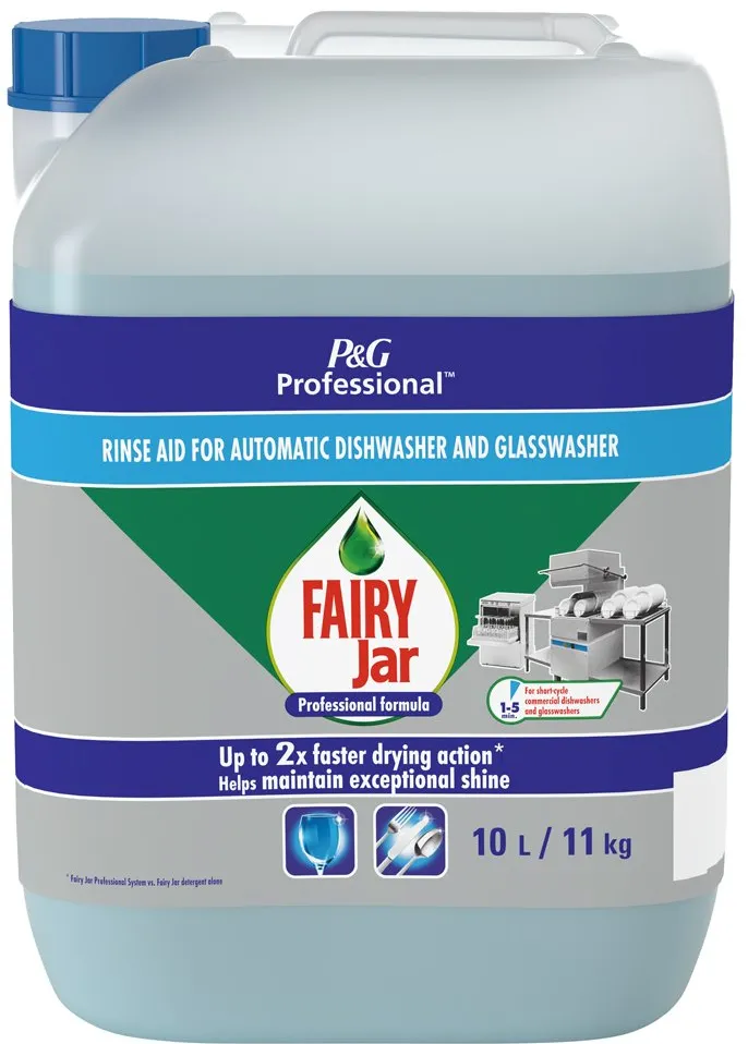 Solutie de clatire concentrata pentru masina de spalat vase FAIRY Professional, 10 l