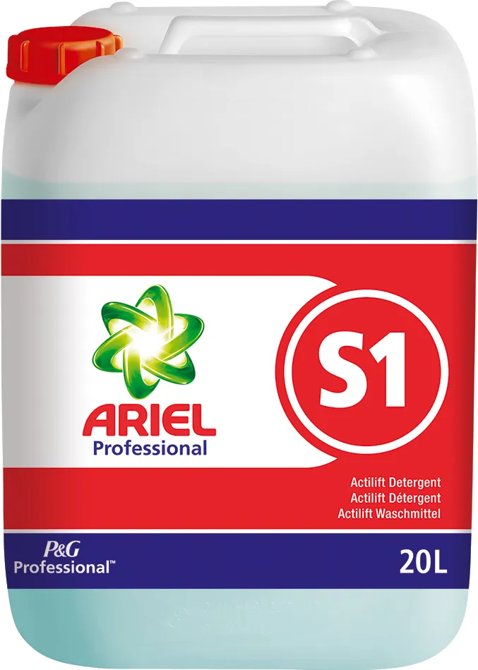 Detergent lichid pentru textile Ariel S1 Actilift, 20 l
