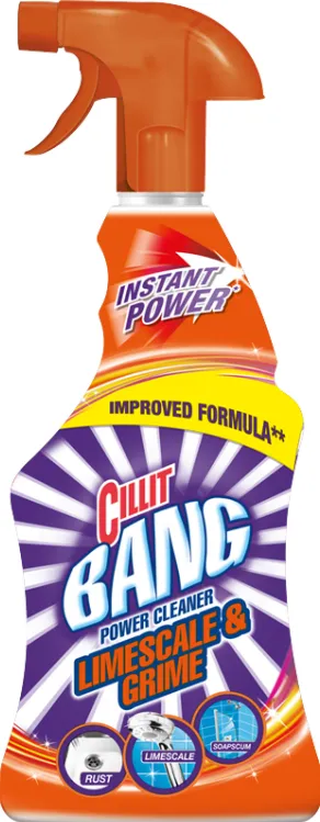 Cillit Bang cu pulverizator, murdarie si piatra, 750 ml
