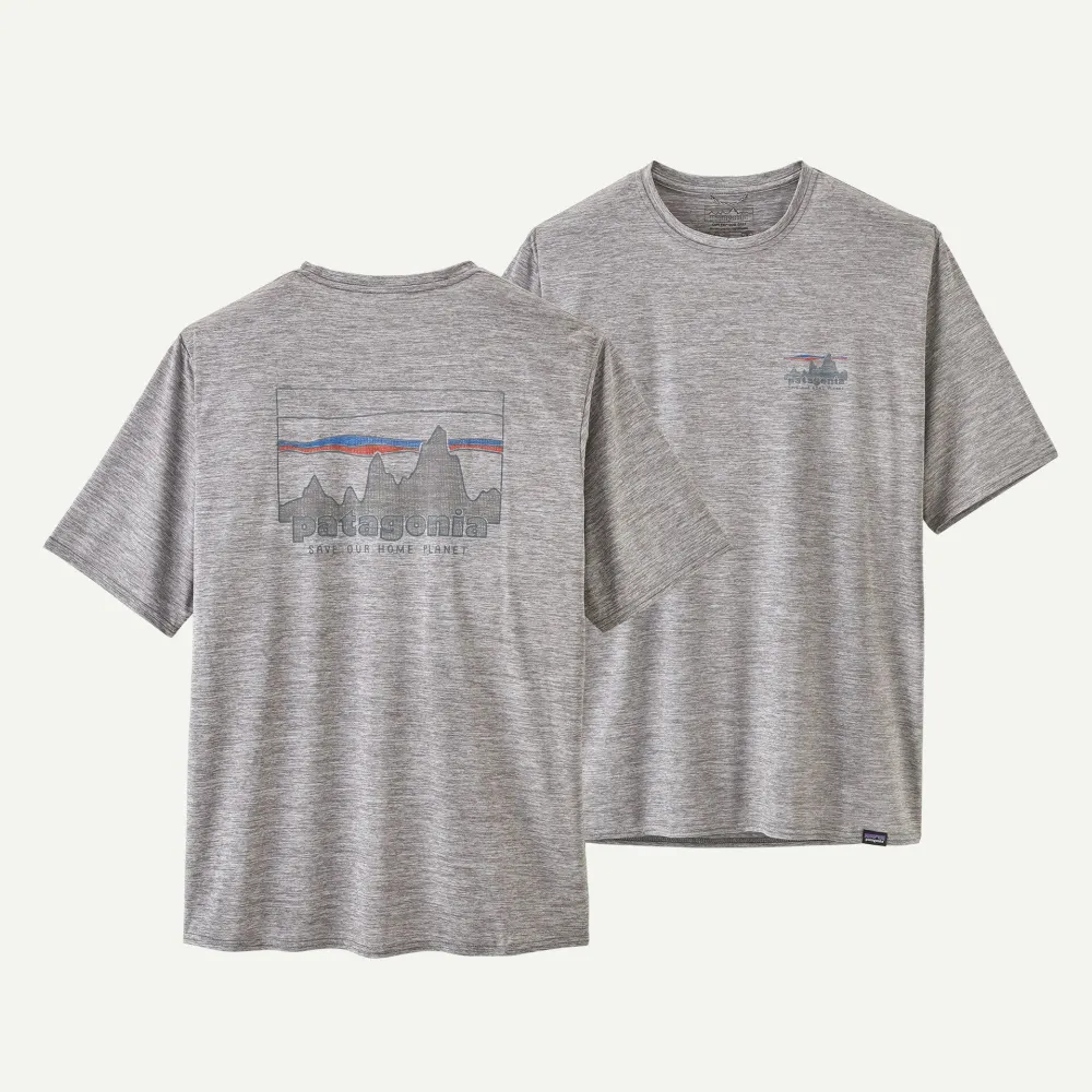 Patagonia - tricou - M Capilene Cool Daily Graphic - Gri - M