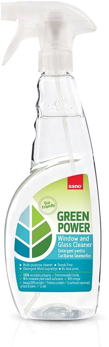 Detergent geamuri Sano Green Power, 0.75 l