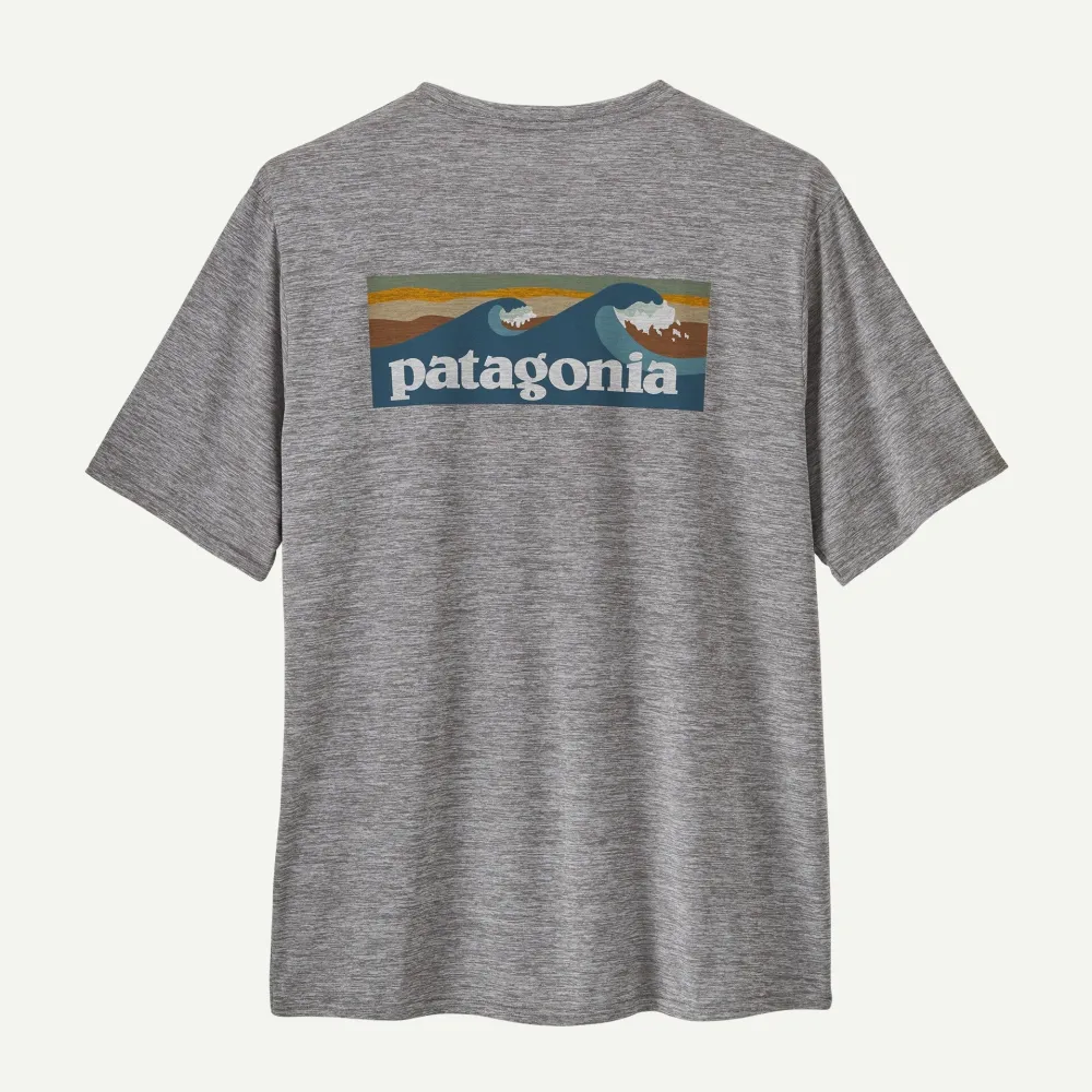 Patagonia - tricou - M Capilene Cool Daily Graphic Waters - Gri - XL