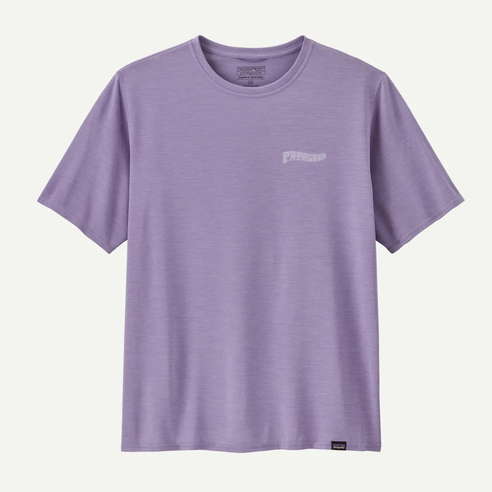 Patagonia - tricou - M Capilene Cool Daily Graphic Waters - Mov - L