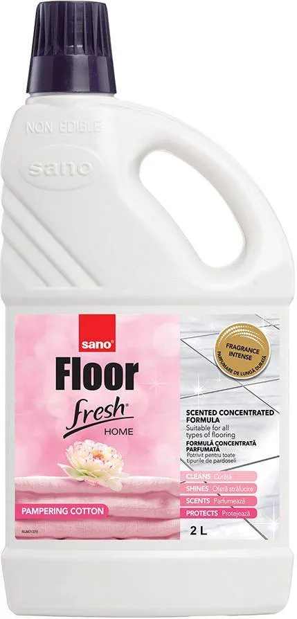 Detergent pardoseala, Sano, Floor Fresh, cotton, 2 l
