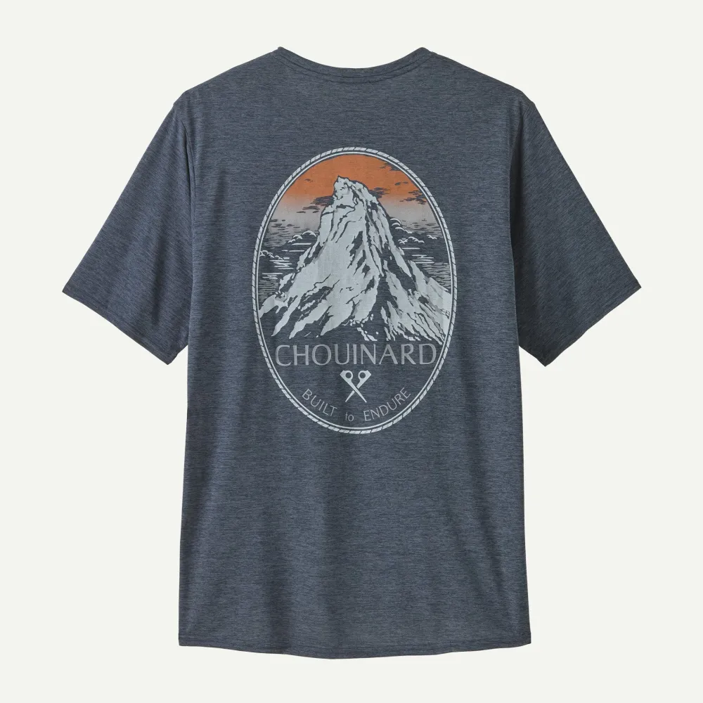 Patagonia - tricou - M Capilene Cool Daily Graphic Lands - Albastru - S