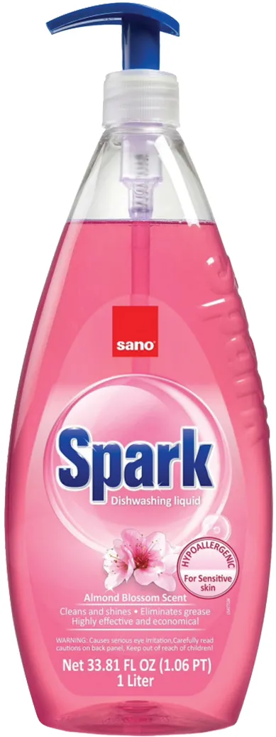 Detergent vase, Sano Spark, migdale, 1 L