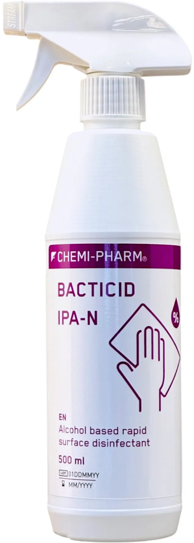 Spray dezinfectant suprafete BACTICID IPA-N, 1 L