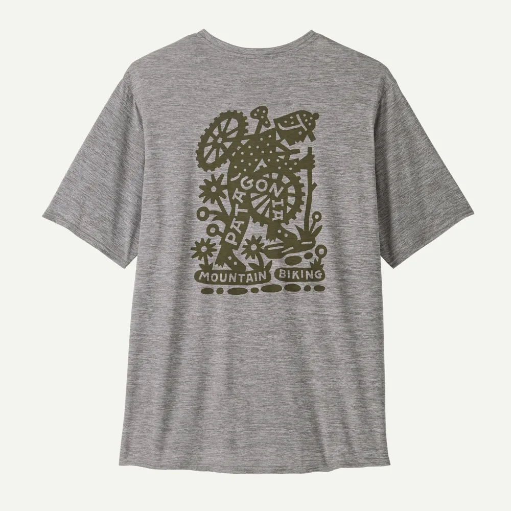 Patagonia - tricou - M Capilene Cool Daily Graphic Lands - Gri - M
