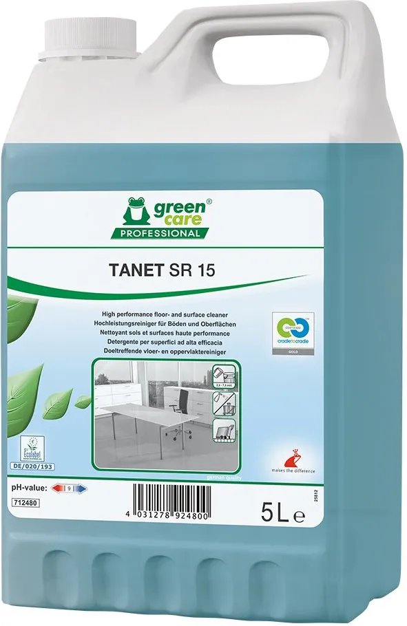Detergent ecologic universal, pentru suprafete TANET SR 15, 5 l