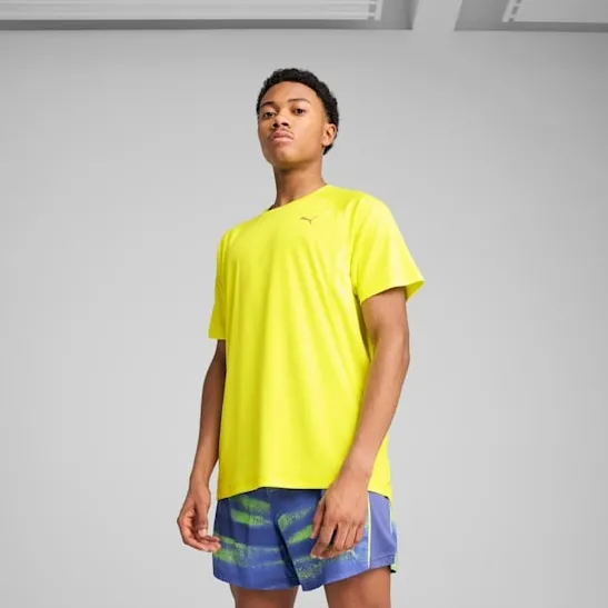 Puma - tricou tehnic - Run Velocity Tee - Lemon Sherbert - XXL
