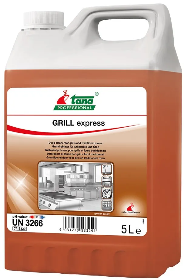Solutie curatare grasime cuptoare/rotisoare/grill Grill Express, 5 l