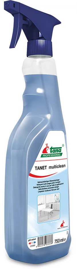 Detergent Tanet multiclean 750 ml, nu lasa urme de stergere, neagresiv