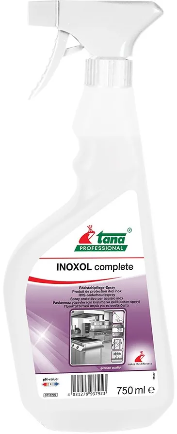 Solutie curatare si intretinere inox, Tana, Inoxol Complete, 750 ml