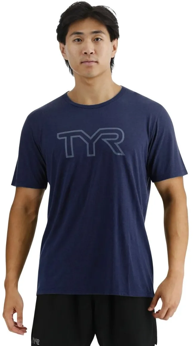 TYR - tricou casual - Blend Tech Tee - navy - S