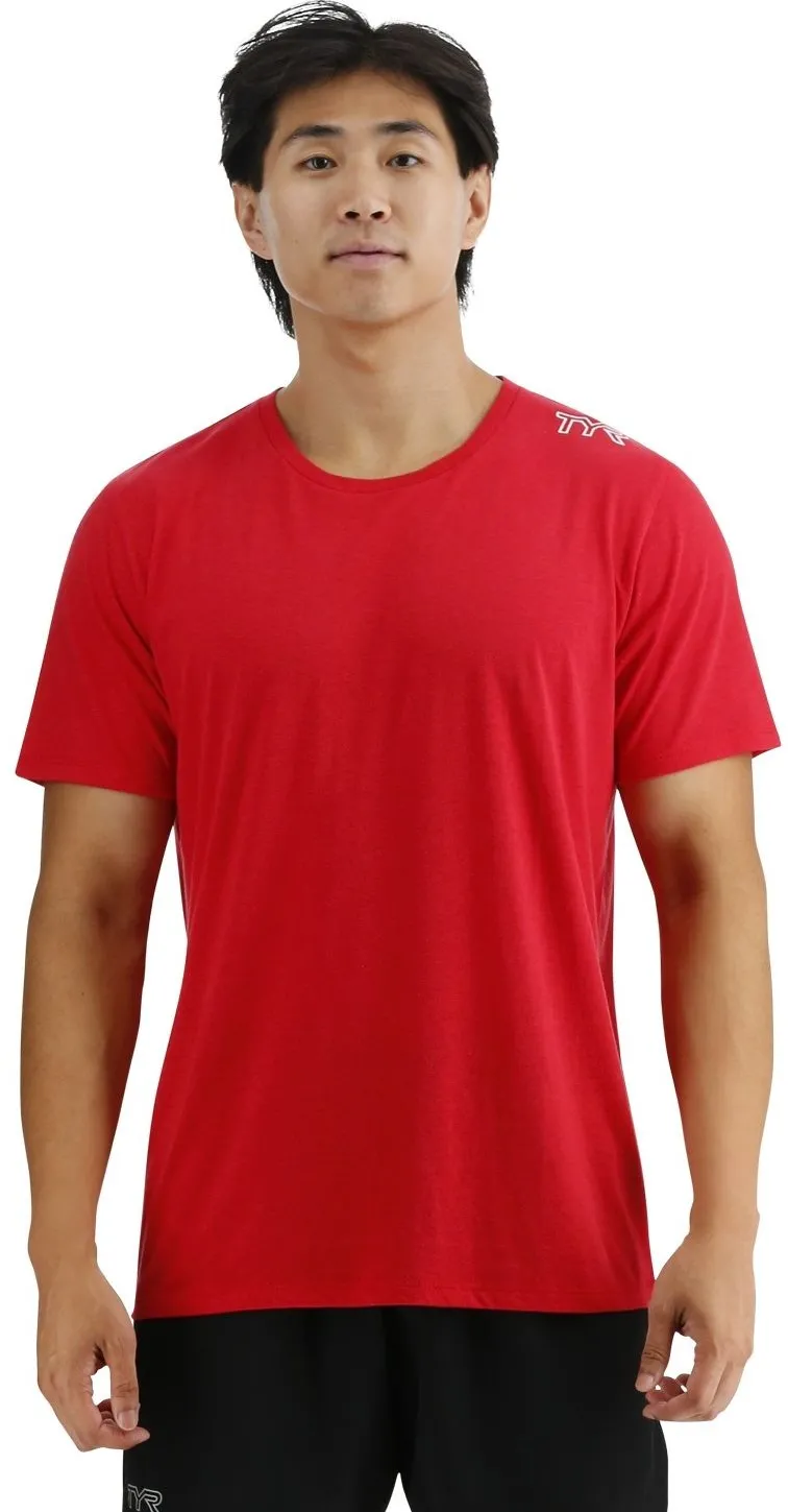 TYR - tricou casual - Blend Tech Tee - rosu - XS