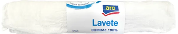 Lavete bumbac Aro, 32 x 35 cm, 6 bucati