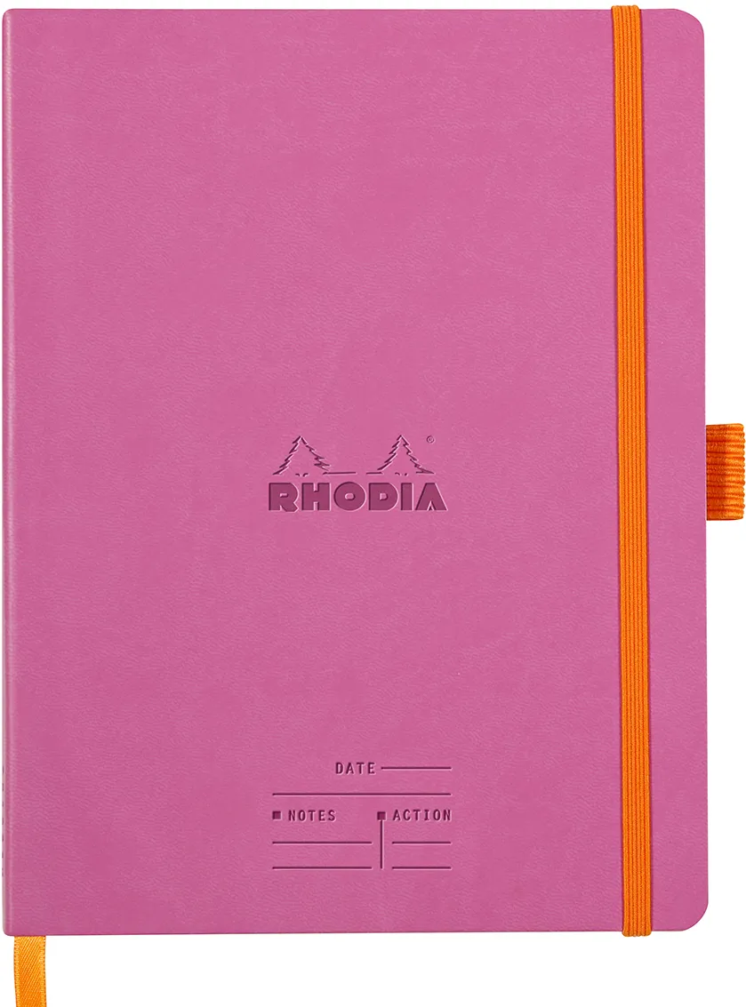 Meeting Book A5+ Rhodiarama, 80 file, lila