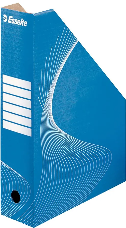 Suport vertical pentru documente, Esselte, Standard, carton, albastru