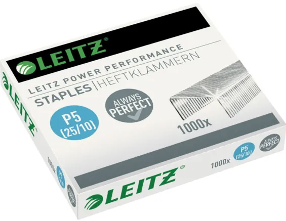 Capse Leitz, Power Performance, 25/10, 1000 bucati/cutie