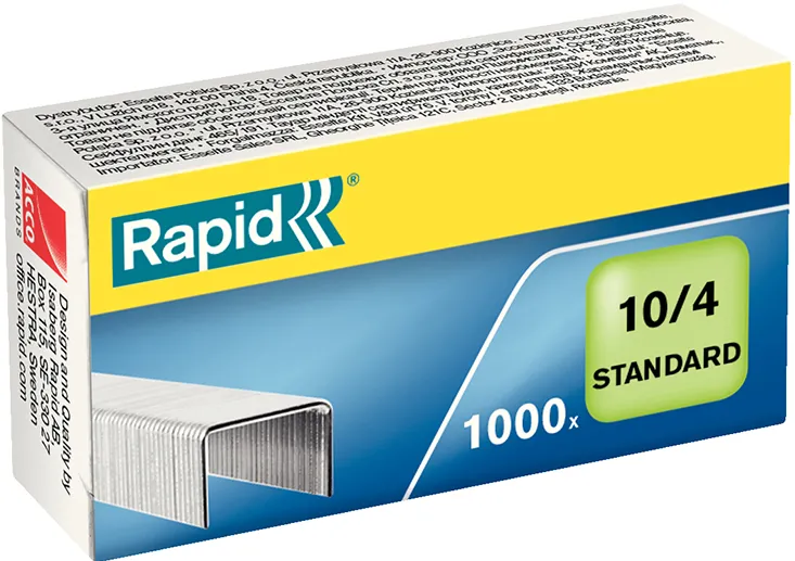 Capse Rapid Standard, 10/4, 2-10 coli, 1000 buc/cutie