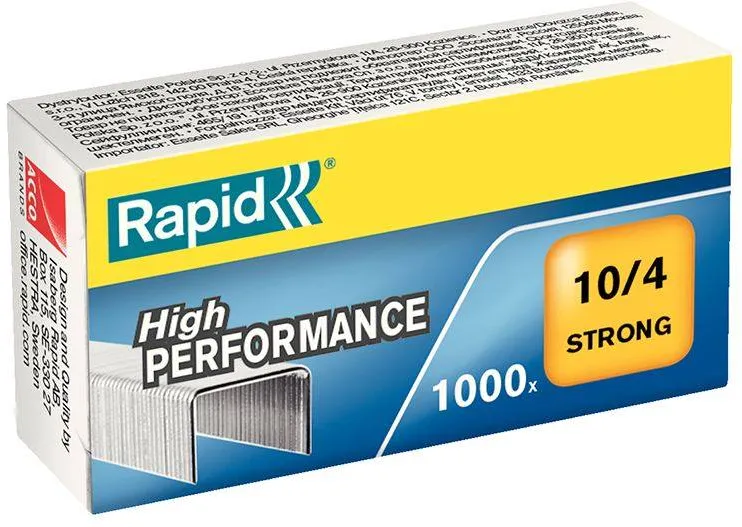 Capse Rapid Strong, 10/4, 2-20 coli, 1000 buc/cutie