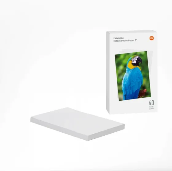 Hartie foto Xiaomi Instant Photo Paper 6'' 40 Sheets pentru Instant Photo Printer 1S