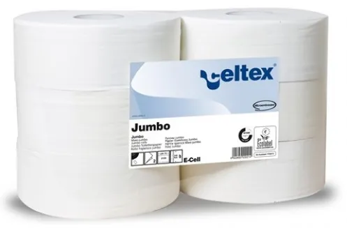 Hartie igienica, Celtex, Jumbo 10900, 2 straturi, 160m, 8 role/set