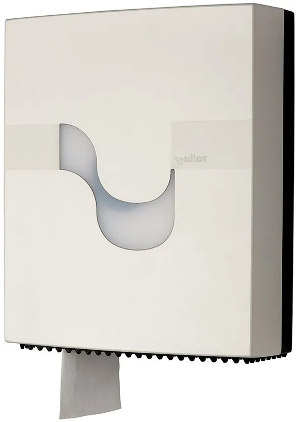 Dispenser hartie igienica, Celtex, Megamini 92220, ABS, alb