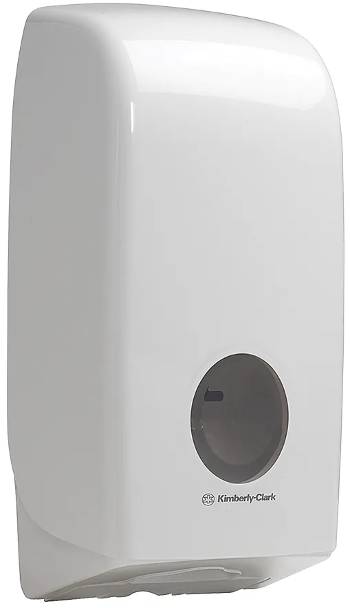 Dispenser Kimberly-Clark Aquarius pentru hartie igienica pliata