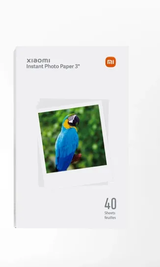 Set hartie foto pentru Xiaomi Instant Photo Paper, 3", 40 coli