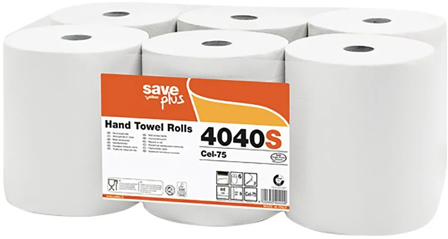 Rola prosoape hartie, Celtex 4040S, autocut, 2 straturi, 130 m, 6 role/set