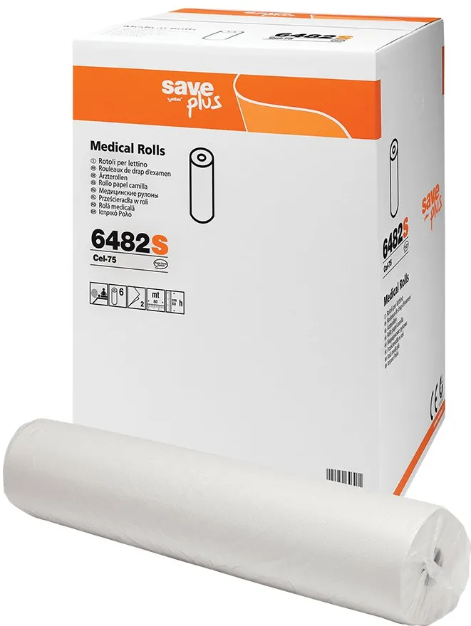 Rola medicala, Celtex, 6482S, 2 straturi, 59.5x34 cm, 6 role/set